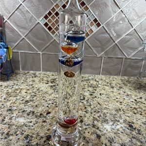 Colorful Glass Galileo Thermometer